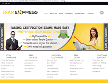 Tablet Screenshot of exam-express.com